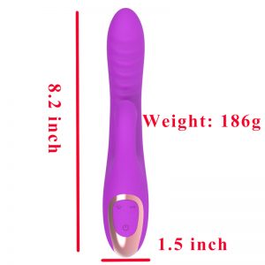 G-Spot Rabbit Vibrator Electric Clitoral Sucking Stimulator 12 Vibration 12 Sucking modes Silicone Vaginal Anal Realistic Dildo Massager Female Women Masturbation Waterproof Rechargeable Adult Sex Toys for Couples Sex Things Bunny Ears Clit Stimulation